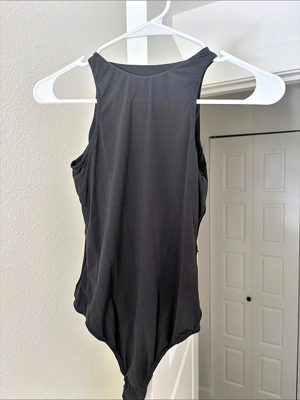 Skims black bodysuit